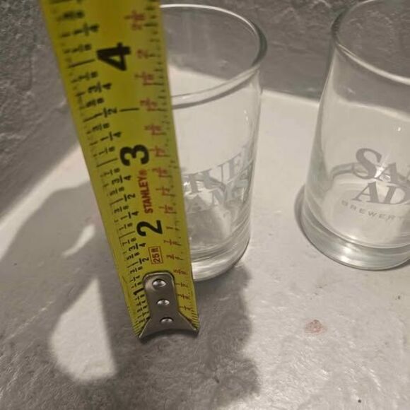 Samuel Adam's Tasting Glasses Beer Flights Beer Glasses Boston Brewery 4.5 ounce - Picture 3 of 4